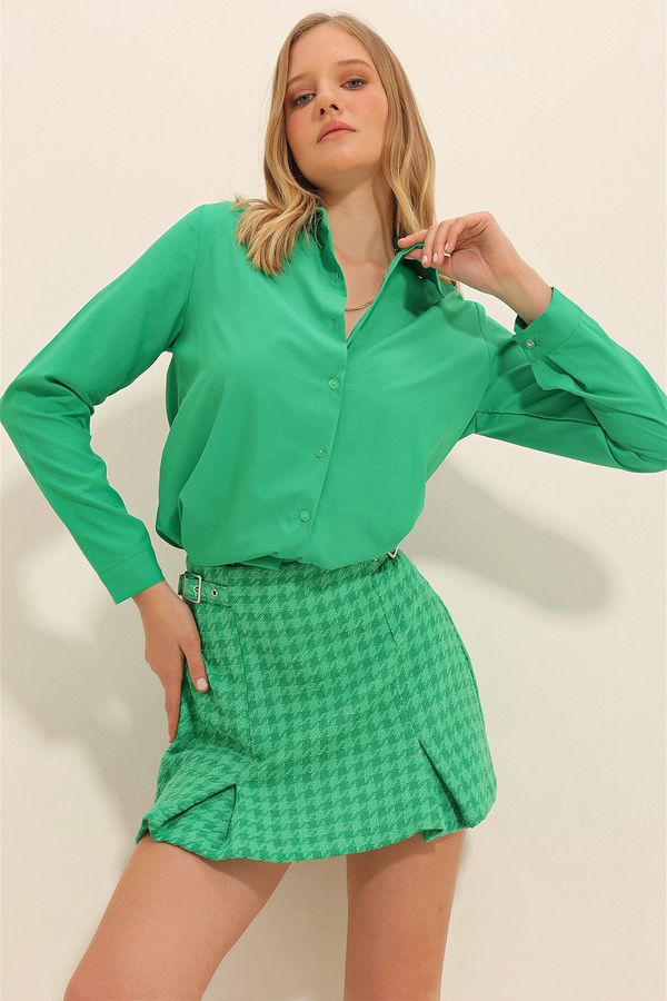 Trend Alaçatı Stili Дамска риза Trend Alaçatı Stili