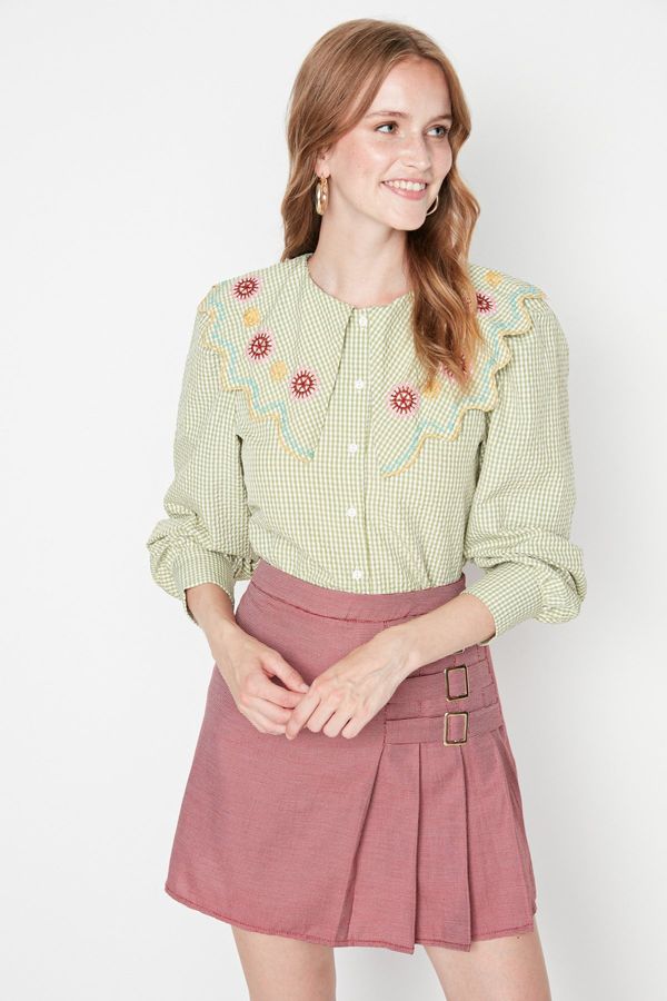 Trendyol Дамска риза Trendyol Detailed