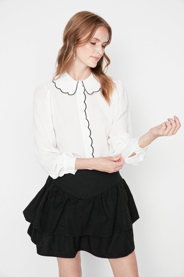 Trendyol Дамска риза Trendyol Detailed