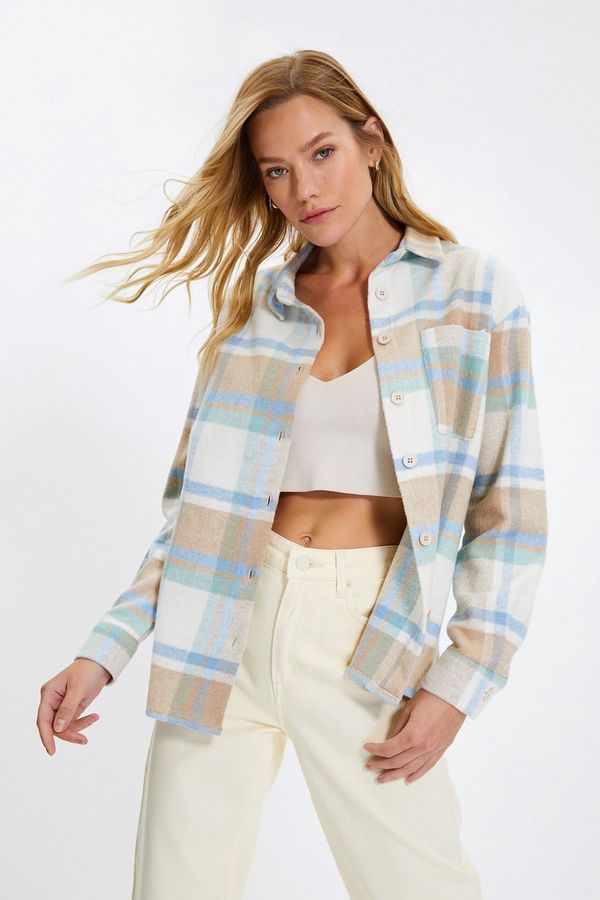 Trendyol Дамска риза  Trendyol Pocket