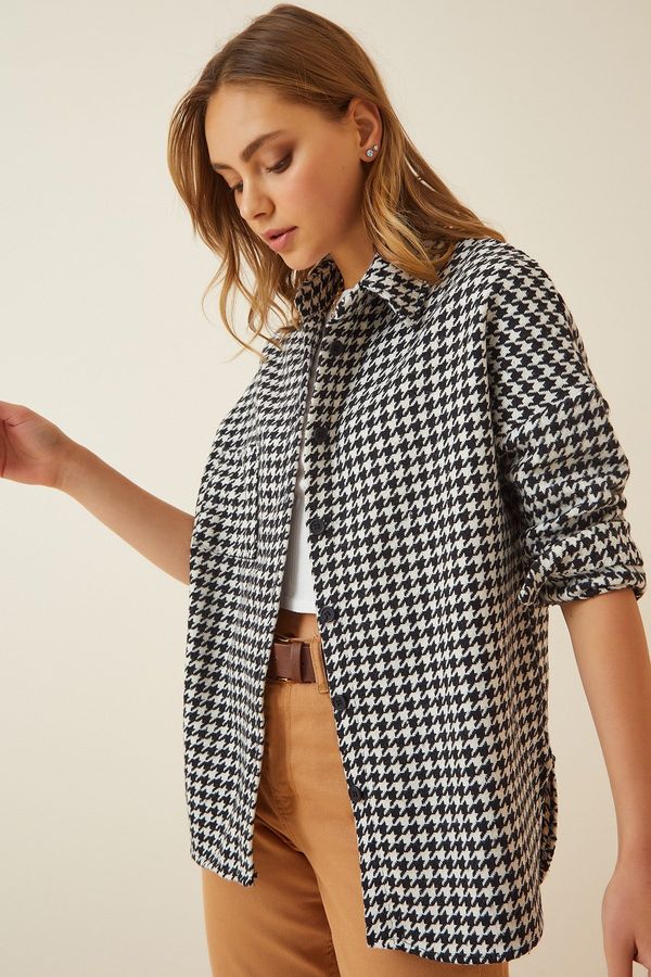 Happiness İstanbul Дамска риза. Happiness İstanbul Patterned