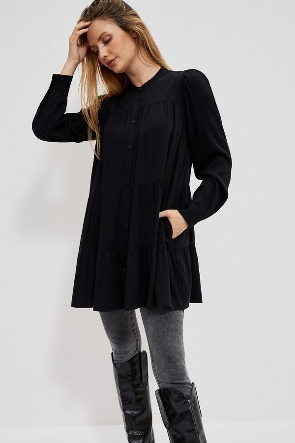 Moodo Дамска риза. Moodo Black