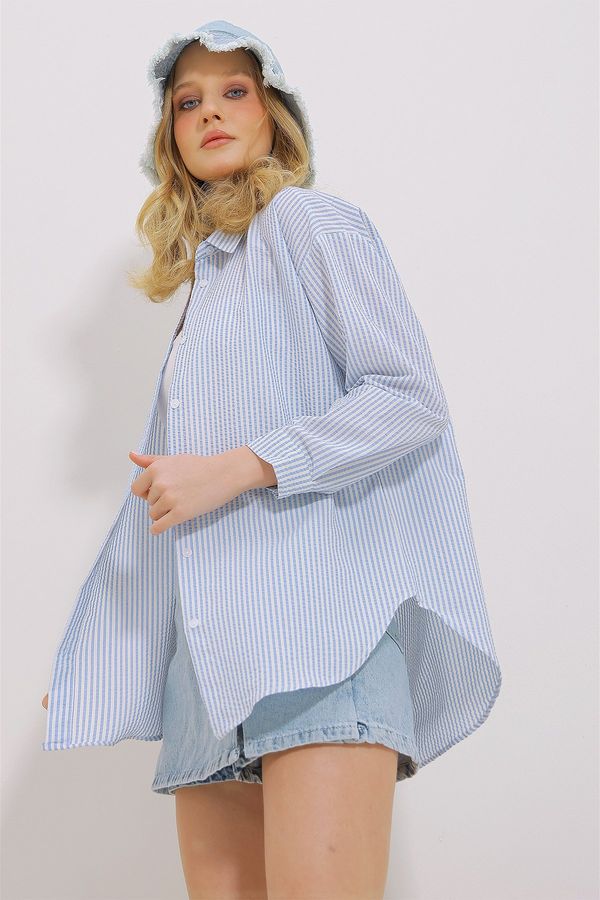 Trend Alaçatı Stili Дамска риза. Trend Alaçatı Stili