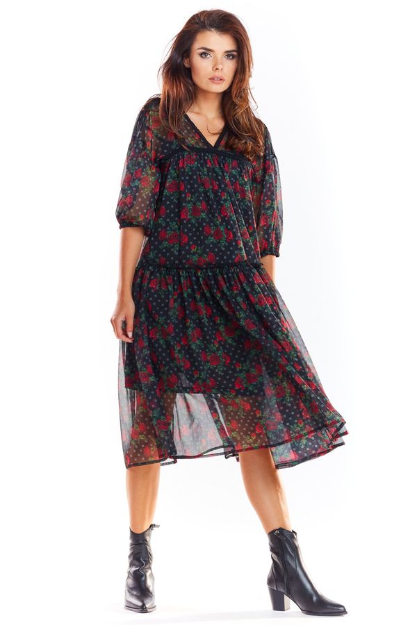 Awama Дамска рокля Awama Floral