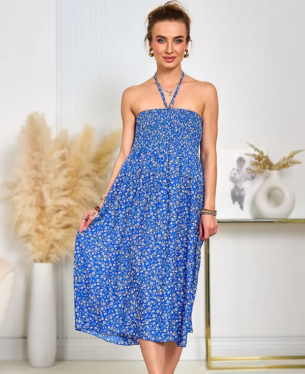 Resti Дамска рокля до коляното с щампа