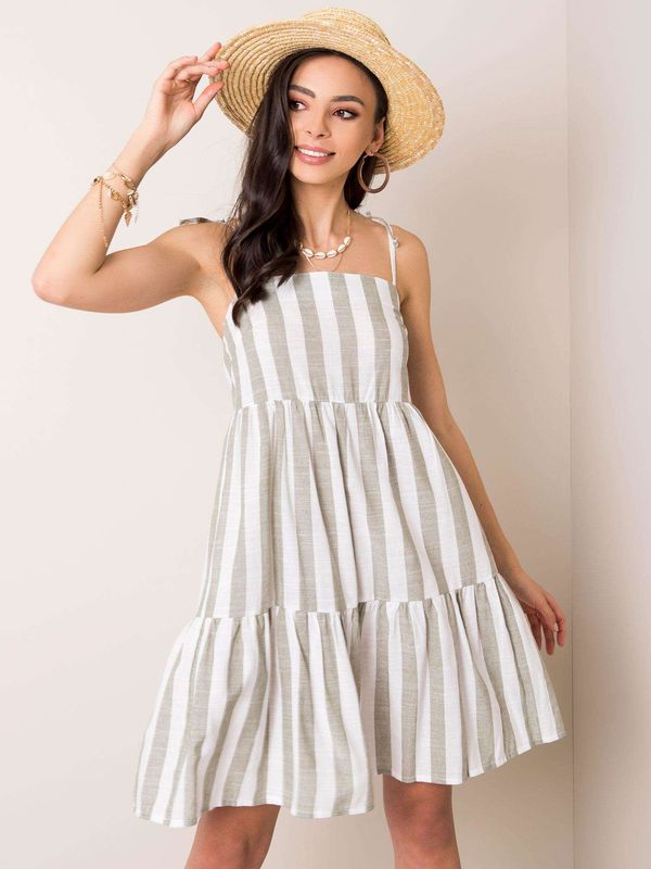 Fashionhunters Дамска рокля Fashionhunters Striped