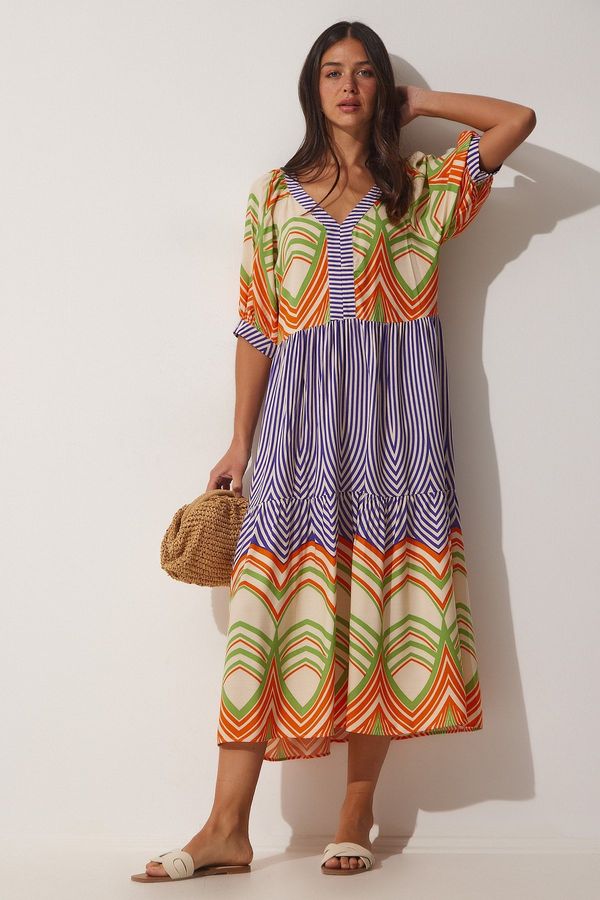 Happiness İstanbul Дамска рокля Happiness İstanbul