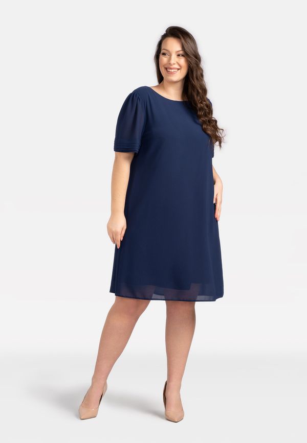 Karko Дамска рокля Karko Karko_Dress_SC126_Navy_Blue