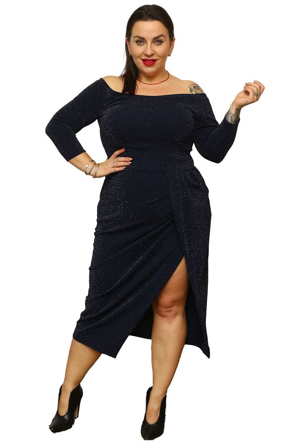 Karko Дамска рокля Karko Navy Blue