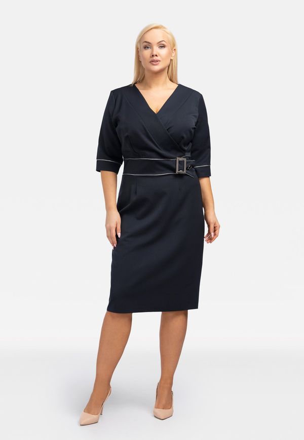 Karko Дамска рокля Karko Navy Blue