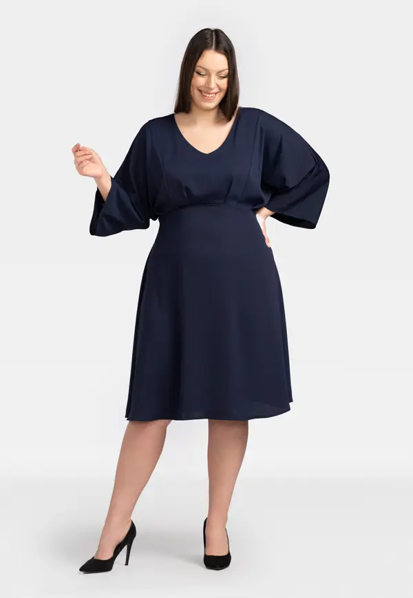 Karko Дамска рокля Karko SB609 Navy Blue