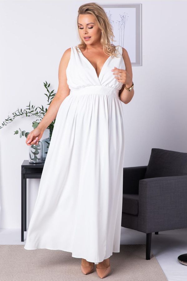 Karko Дамска рокля Karko White