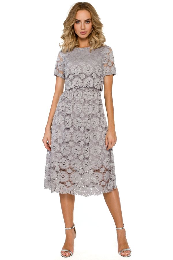 Made Of Emotion Дамска рокля Made Of Emotion Lace detailed