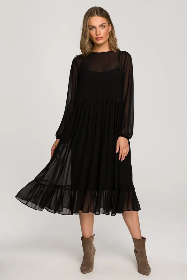 Stylove Дамска рокля  Stylove Midi