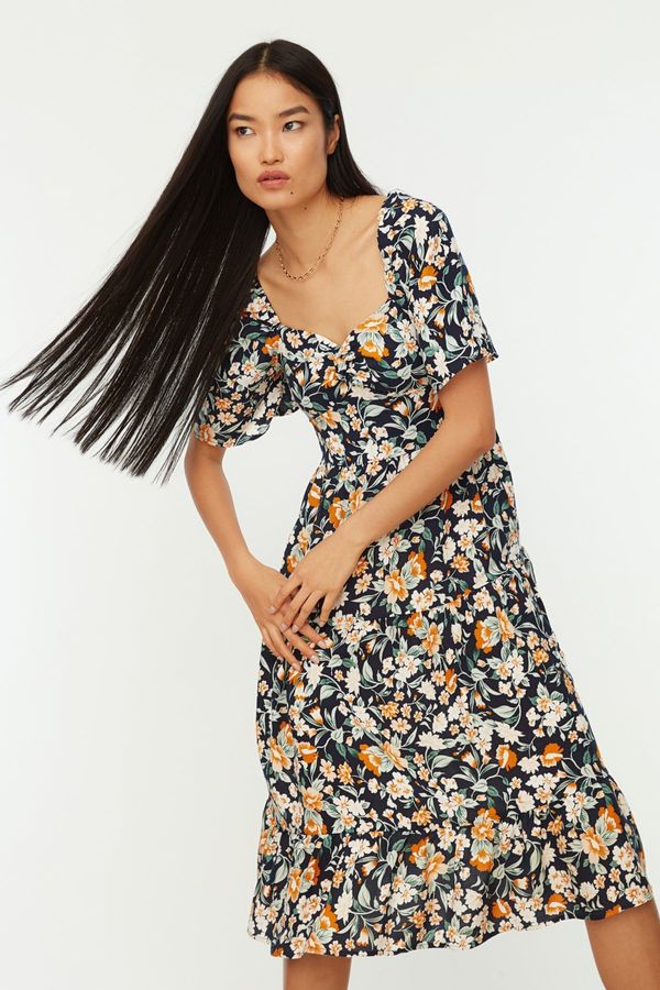 Trendyol Дамска рокля Trendyol Balloon Sleeve