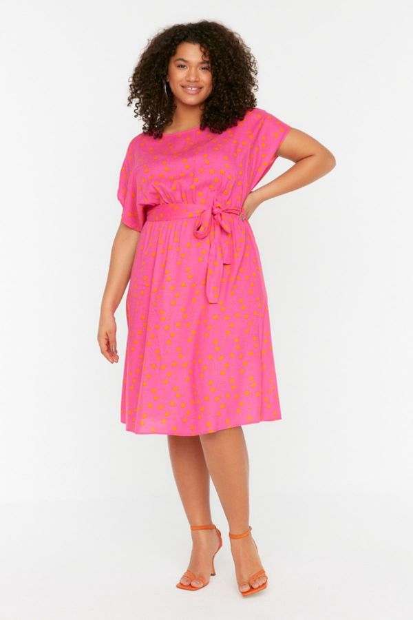 Trendyol Дамска рокля Trendyol Basic