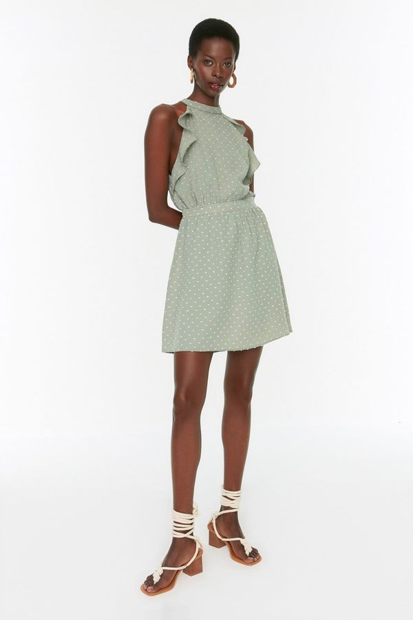 Trendyol Дамска рокля Trendyol Basic