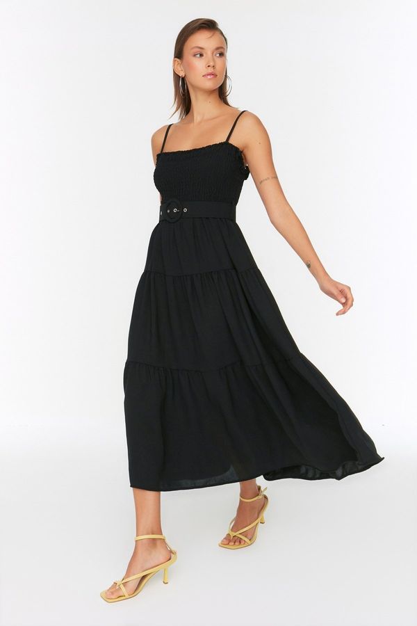 Trendyol Дамска рокля Trendyol Belted