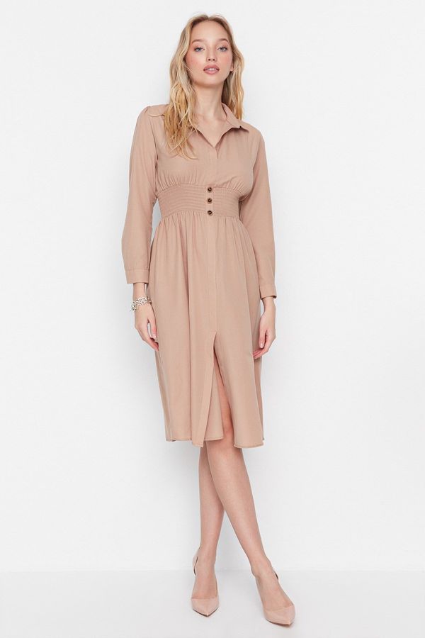 Trendyol Дамска рокля Trendyol Buttoned