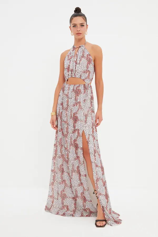 Trendyol Дамска рокля Trendyol Chiffon