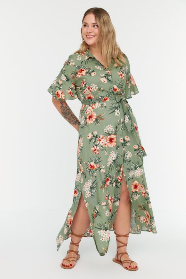 Trendyol Дамска рокля Trendyol Colorful