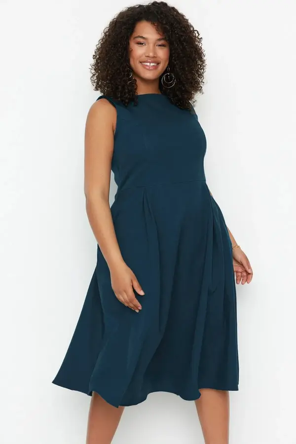 Trendyol Дамска рокля Trendyol Curve