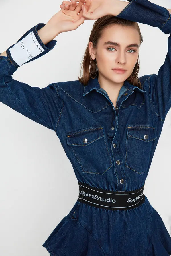 Trendyol Дамска рокля  Trendyol Denim