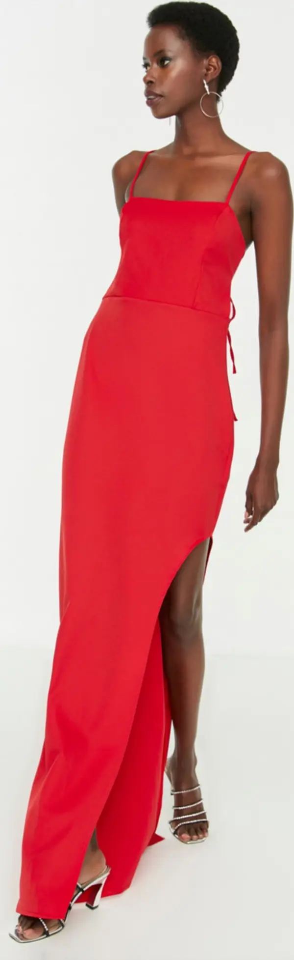 Trendyol Дамска рокля Trendyol Detailed