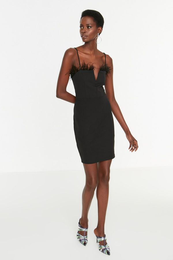 Trendyol Дамска рокля  Trendyol Ecru