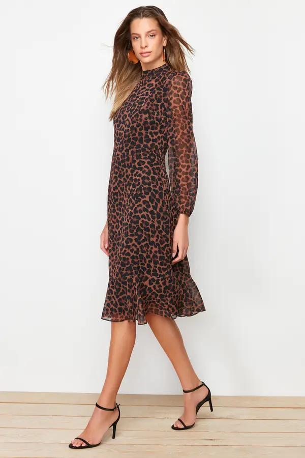 Trendyol Дамска рокля Trendyol Floral