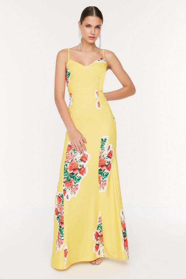 Trendyol Дамска рокля Trendyol Floral patterned