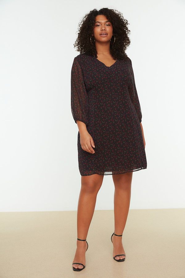 Trendyol Дамска рокля  Trendyol Floral patterned