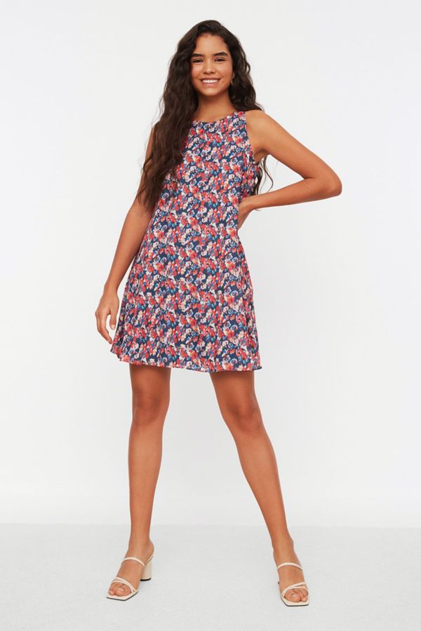 Trendyol Дамска рокля Trendyol Floral Patterned