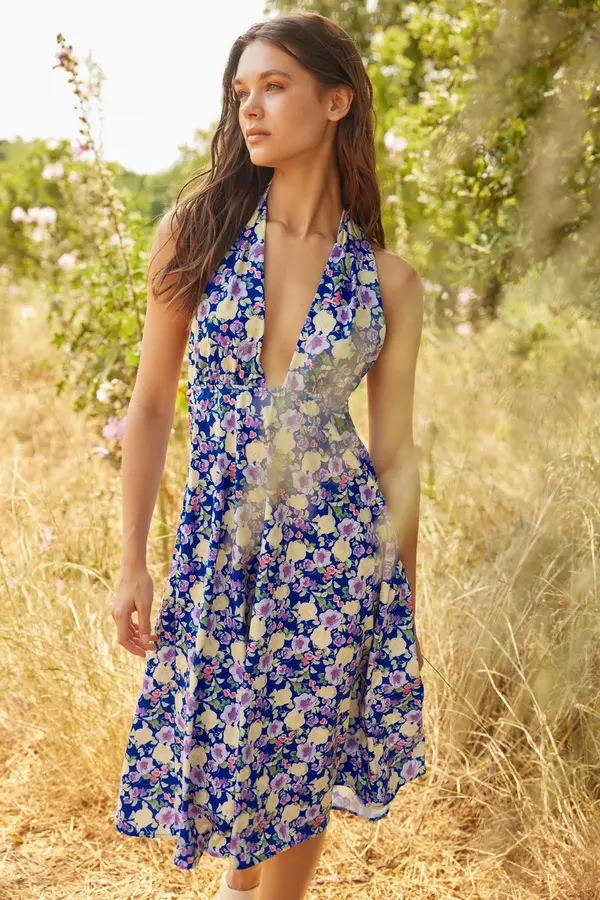 Trendyol Дамска рокля  Trendyol Flower