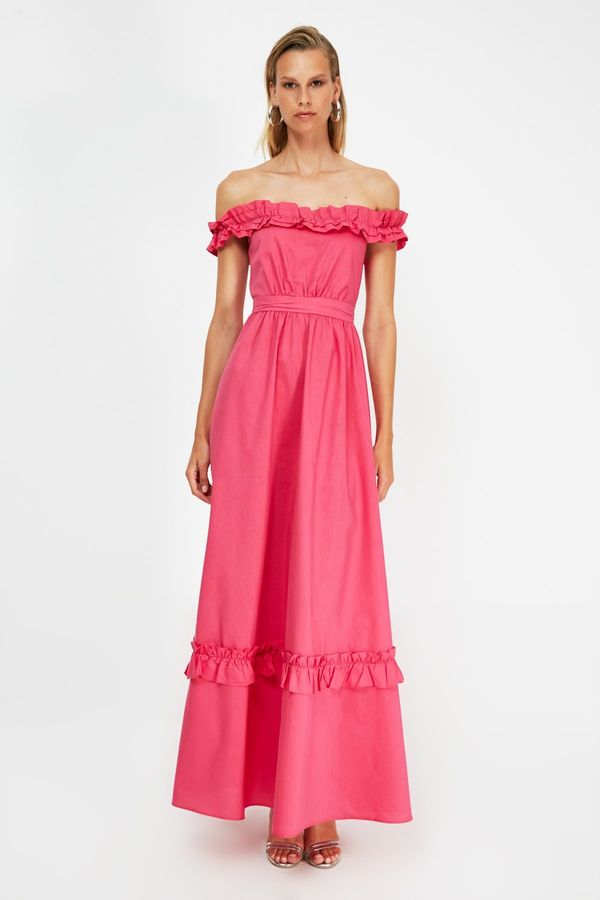 Trendyol Дамска рокля  Trendyol Frilly