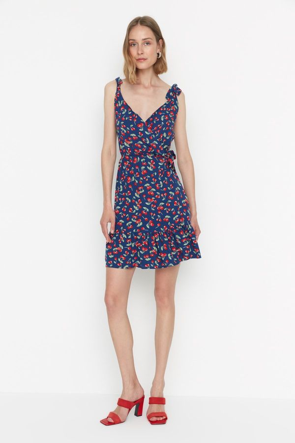 Trendyol Дамска рокля Trendyol Indigo