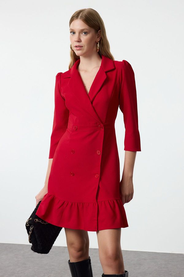 Trendyol Дамска рокля Trendyol Jacket dress