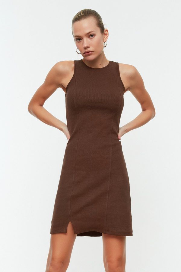 Trendyol Дамска рокля Trendyol Knitted