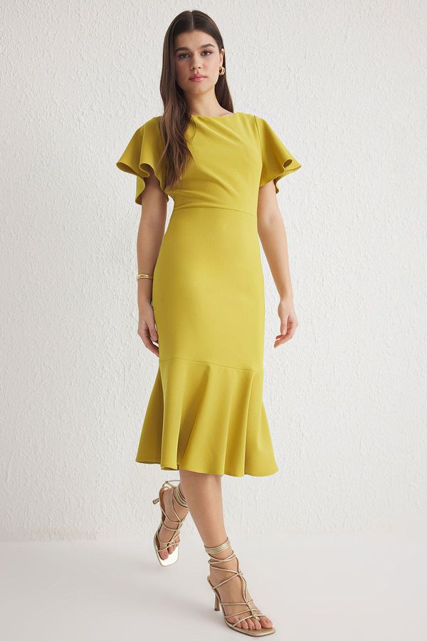 Trendyol Дамска рокля Trendyol Midi