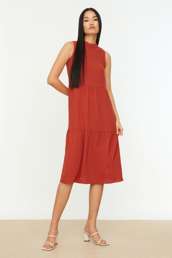 Trendyol Дамска рокля Trendyol Midi