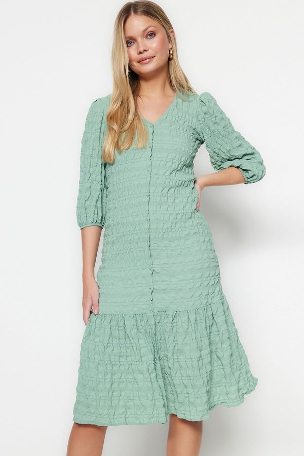 Trendyol Дамска рокля Trendyol Midi