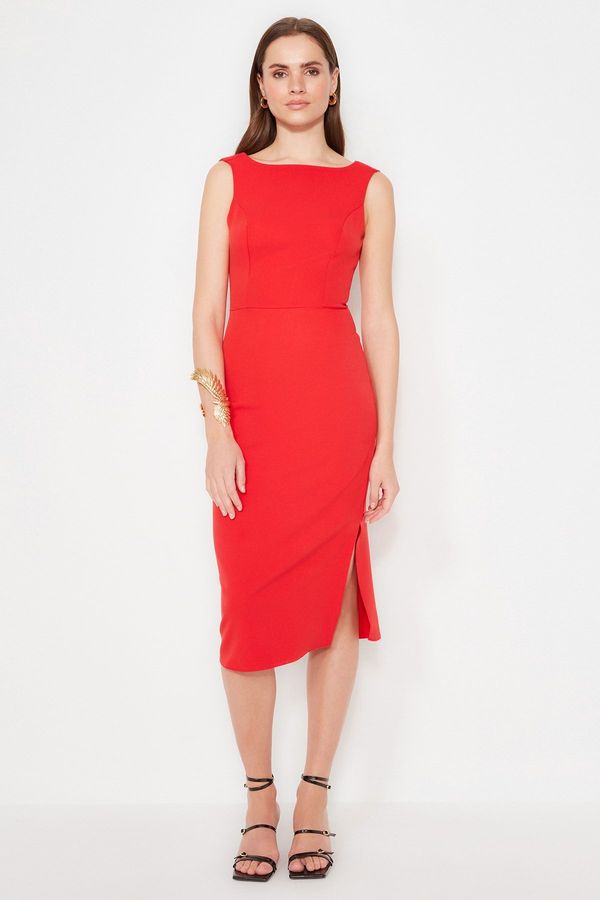 Trendyol Дамска рокля Trendyol Midi