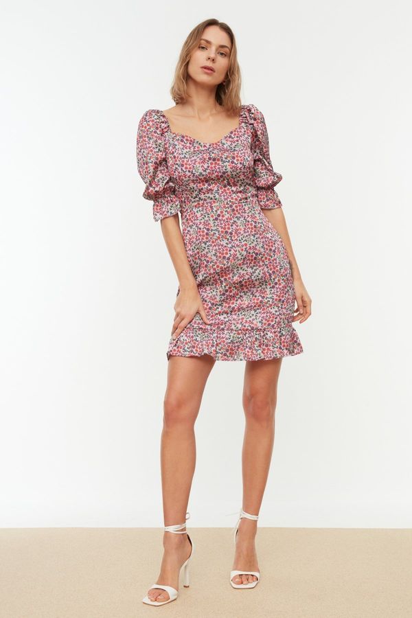 Trendyol Дамска рокля Trendyol Multicolored