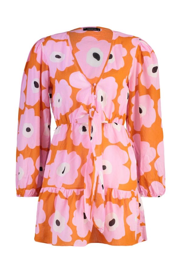 Trendyol Дамска рокля Trendyol Patterned