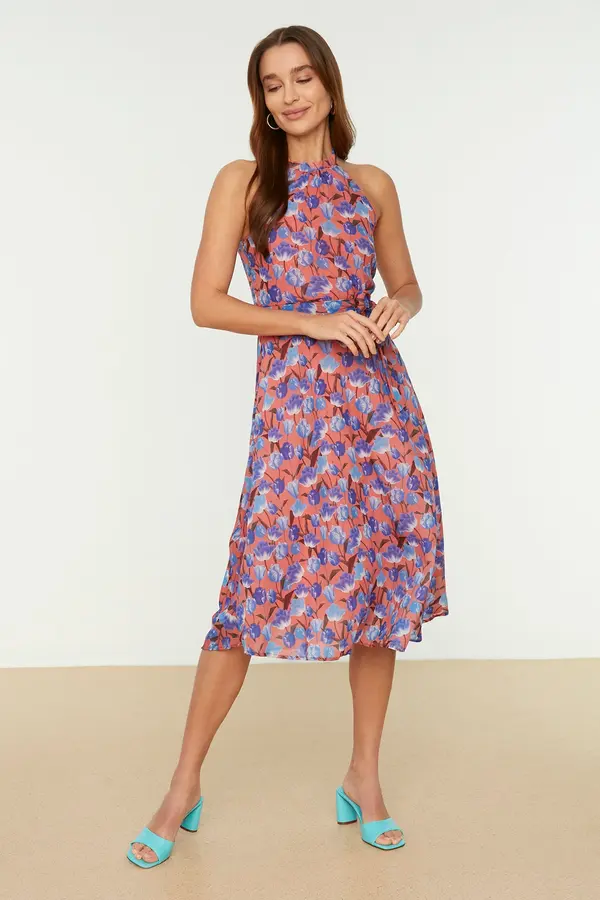 Trendyol Дамска рокля Trendyol Patterned