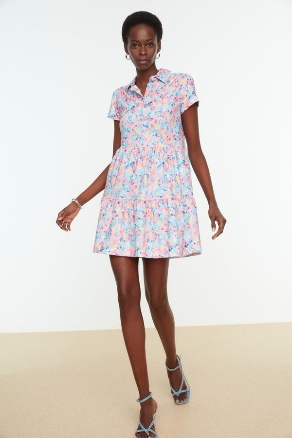 Trendyol Дамска рокля Trendyol Patterned