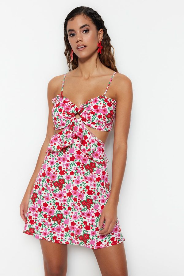 Trendyol Дамска рокля Trendyol Patterned