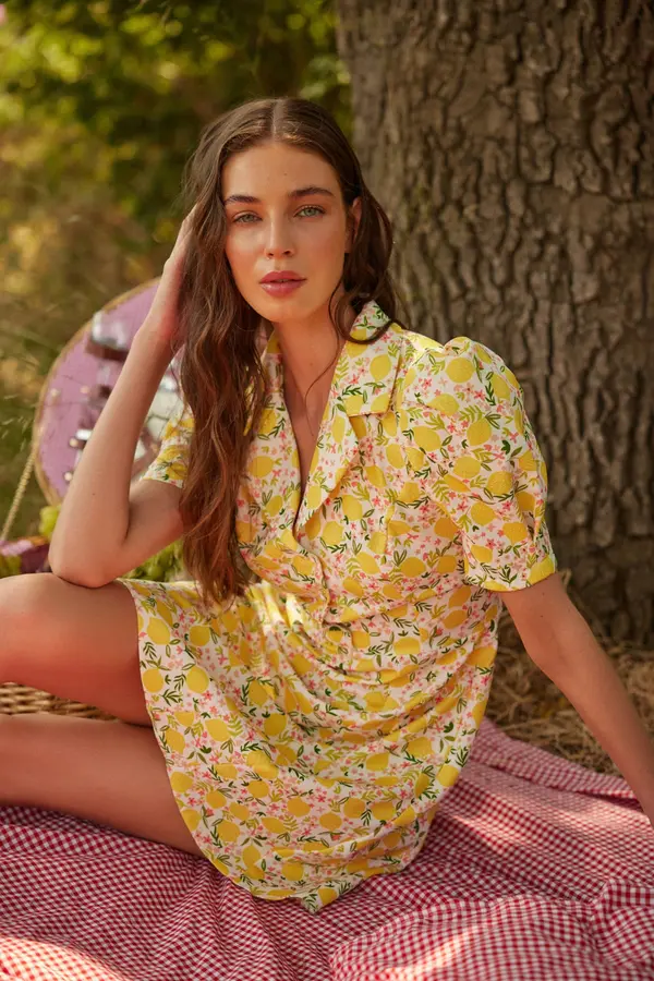 Trendyol Дамска рокля Trendyol Patterned