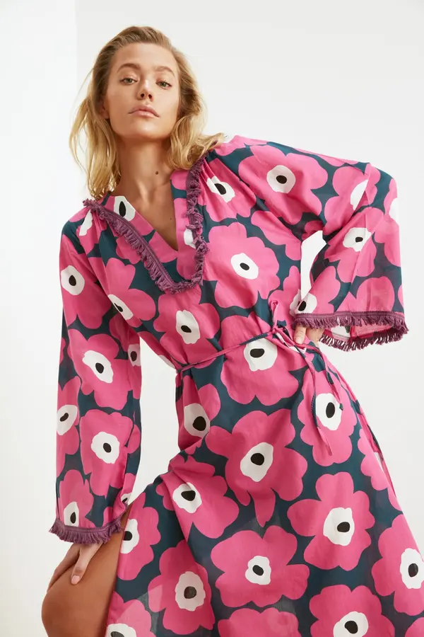 Trendyol Дамска рокля Trendyol Patterned