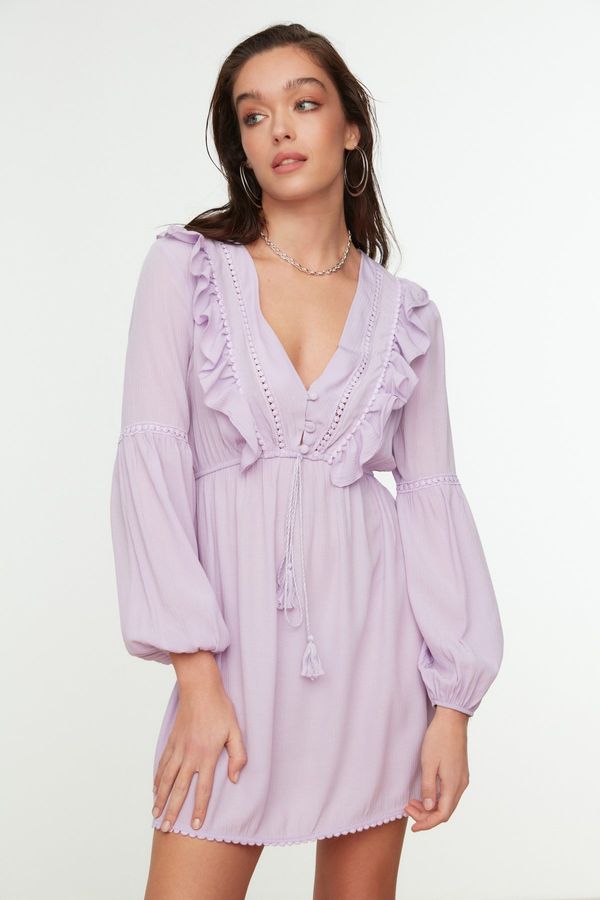 Trendyol Дамска рокля  Trendyol Ruffle